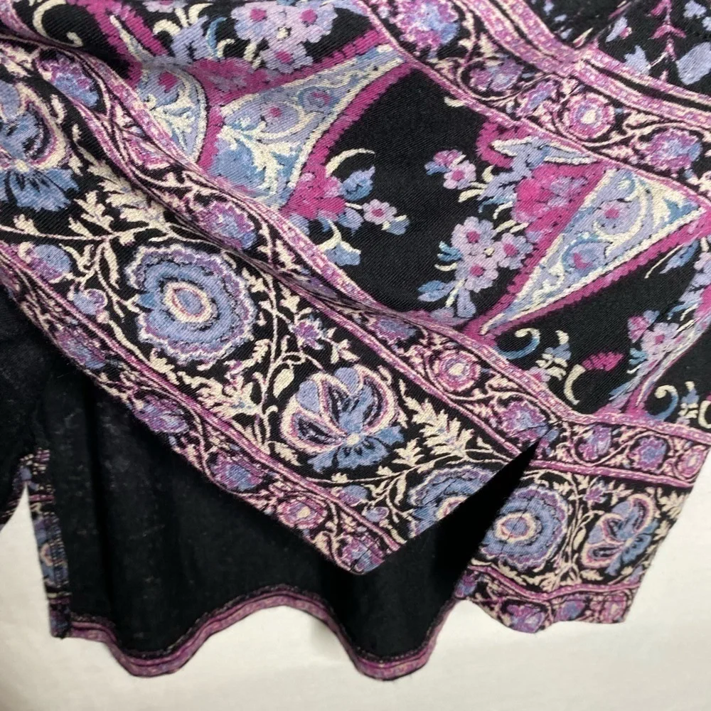 Lucky brand patterned floral shift dress size small boho - Picture 2 of 10